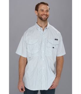 Columbia Super Bonehead Classic Short Sleeve Shirt   Extended Mens Short Sleeve Button Up (Bone)