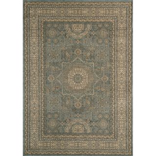 Preston Blue Tabriz Rug (710 X 910)