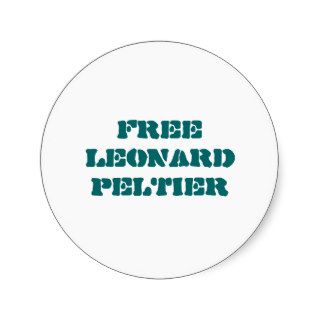 Free Leonard Peltier sticker