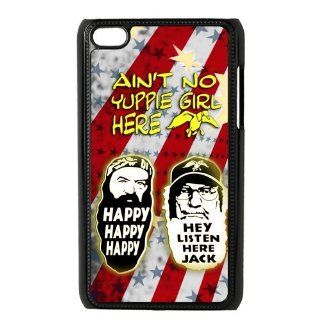 Hot TV Show Duck Dynasty   "ain't no yuppie girl here" Ipod Touch 4 Hard Case Cover Protector Gift Idea black&white Cell Phones & Accessories