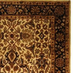 Handmade Persian Legend Ivory/ Black Wool Rug (5' x 8') Safavieh 5x8   6x9 Rugs