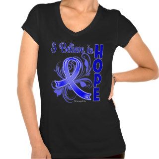 Colon Cancer I Believe in Hope Tees