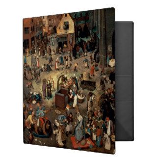 Fight between Carnival and Lent, 1559 Vinyl Binders