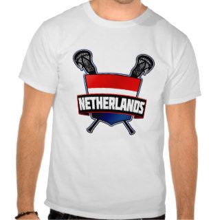 Dutch Nederlandse Lacrosse Tee Shirts
