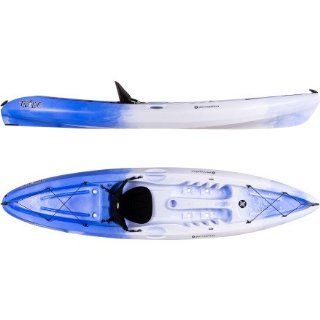 Perception Tribe 11.5 Kayak   Sit On Top Azure/White, One Size  Whitewater Kayaks  Sports & Outdoors