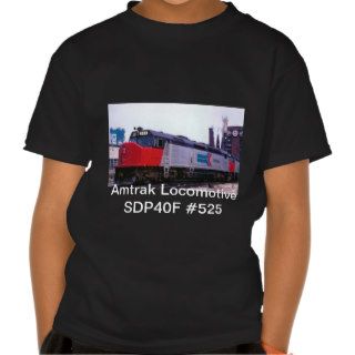 Amtrak Locomotive SDP40F #525 T shirts