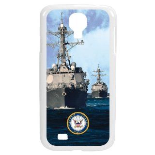 US NAVY   Smartphone Case for Samsung Galaxy S4   White Cell Phones & Accessories