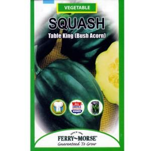 Ferry Morse 3.5 Gram Squash Table King Bush Acorn Seed 1382