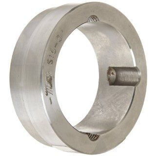 Martin S16 6 Taper Bushed Type S Weld On Hub, Steel, Inch, 2.5" Bore, 3" OD, 1" Length, 0.550" Flange Thickness Flanged Sleeve Bearings