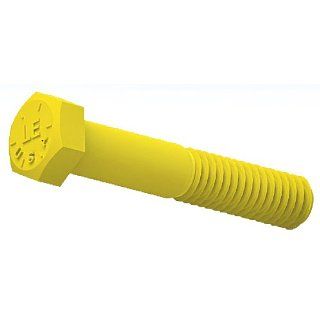 Lake Erie Products 3/8 16x2 Grade 8 Hex Bolt / Cap Screw   USA UNC Alloy Steel / Yellow Zinc Plated, Pack of 550 Ships FREE in USA