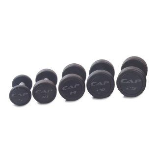 Cap Barbell Commercial Rubber Dumbbell Set (550 Pound)  Sports & Outdoors
