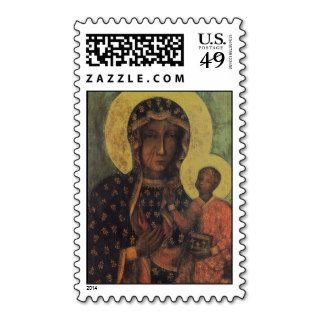 Black Madonna of Czestochowa Postage