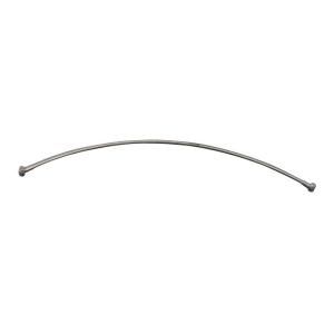 Barclay Products 69 in. Adjustable Curved Extender Rod in Brushed Nickel 4112 BN