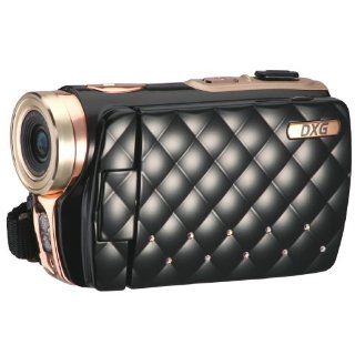DXG USA DXG 535VK HD Riviera 720p High Definition Camcorder Luxe Collection, Black  Camera & Photo