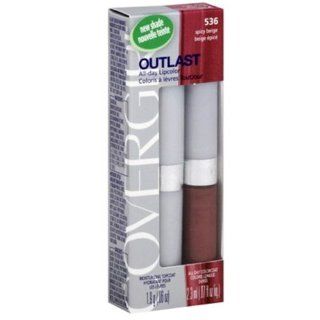 Covergirl Outlast 536 Spicy Beige All day Lipcolor   Case Pack of 6  Lip Glosses  Beauty