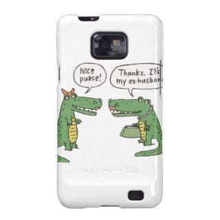 Funny Crocodile Samsung Galaxy SII Cases