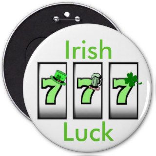 Irish Luck 777 Button