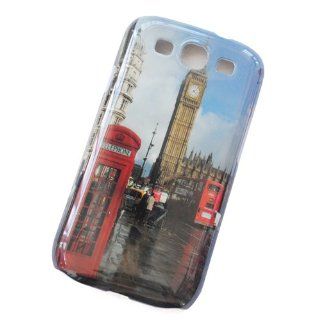 ke Retro the City of London Style Pattern Samsung Galaxy S3 S III SGH I747 I9300 Snap on Hard Case Back Cover Cell Phones & Accessories