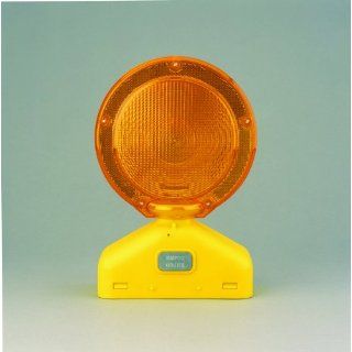 Barricade Light, LED, Solar Assist 2006 Plus, 3 Way combo activation (flashing, steady burn on/off) Industrial Warning Signs