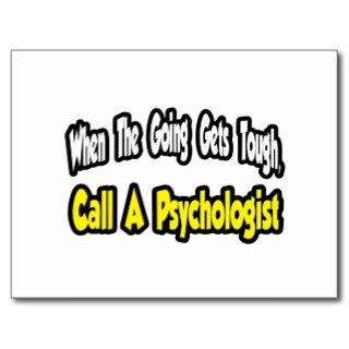 Call a Psychologist Post Card