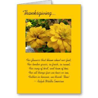 Customizable Thanksgiving Card