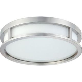 Sylvania 3 Light Flush Mount Ceiling Stain Nickel LED Indoor Light Fixture DISCONTINUED 75254.0