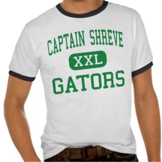 Captain Shreve   GATORS   High   Shreveport Tee Shirt