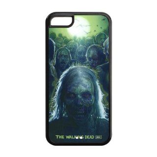 Custom Walking Dead Back Cover Case for iPhone 5C LLCC 538 Cell Phones & Accessories