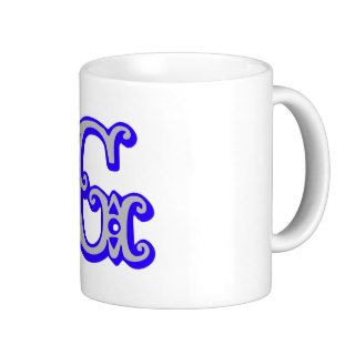 Monogram Letter G (Style 4) Mugs