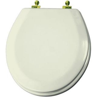 Church Round Closed Front Toilet Seat in Biscuit 540BR 346