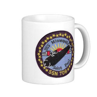 USS Minneapolis St Paul SSN 708 Mug