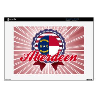 Aberdeen, NC Decal For 15" Laptop