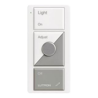 Lutron Maestro Wireless Pico Specialty Control Dimmer   White/Grey DISCONTINUED MRF2 3BRLH L WG