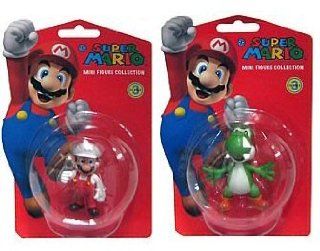 Nintendo Super Mario Vinyl Figures Wave 3, Set of 2 Toys & Games