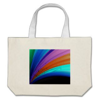 Blue, Purple, Orange, and Turquoise Spray Of Color Bags