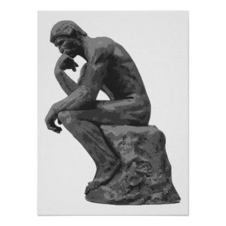 Rodin's Thinker Posters