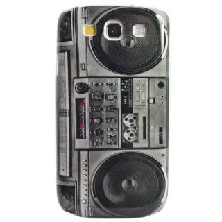 Antique Style Tape Recorder Hard Case Shell Cover for Samsung Galaxy S3 i9300 Cell Phones & Accessories