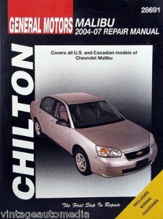 2004 07 Chilton Repair Manual   Chevrolet Malibu   #28691  