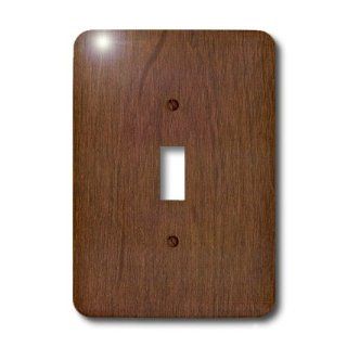 3dRose LLC lsp_41622_1 Red Birch Wood Single Toggle Switch   Switch Plates  