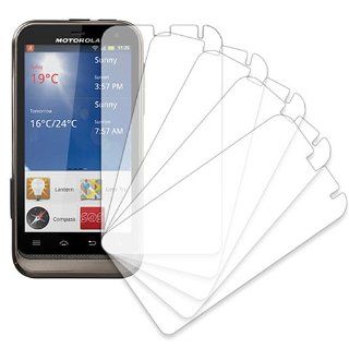 5 Pack Screen Protector for Motorola Defy XT XT556 XT557 XT557D Cell Phones & Accessories