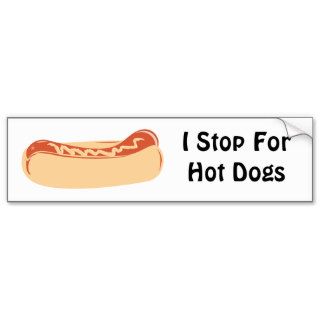 32380925 hot dog bumper stickers
