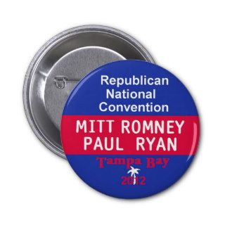 Romney Ryan Pinback Button