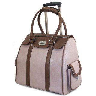 Women's Rolling iPad or Laptop Tote Carryall Bag (fits your iPad, 12", 13", 14" or 15" laptop (measured corner to corner diagonally) Computers & Accessories