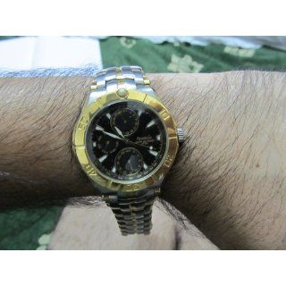 Armitron Men's 204224BKTT Two Tone Multi Function Black Dial Watch Armitron Watches