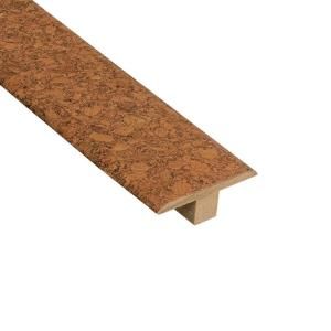 Home Legend Lisbon Spice 7/16 in. Thick x 1 3/4 in. Wide x 78 in. Length Cork T Molding HL9310TM
