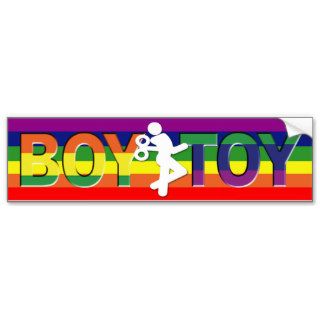 BUMPERSTICKERS   Boy Toy 02 Bumper Stickers