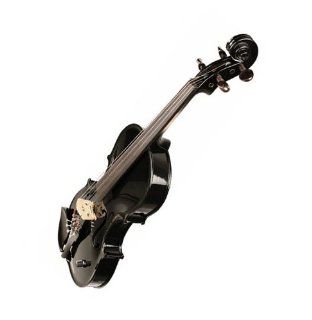 Barcus Berry Vibrato AE Acoustic Electric Violin   Black Musical Instruments