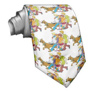 Whole Gang 18 Mystery Inc Necktie