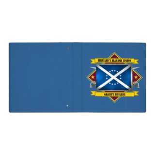 Hilliard's Alabama Legion (Flags 3) Vinyl Binders