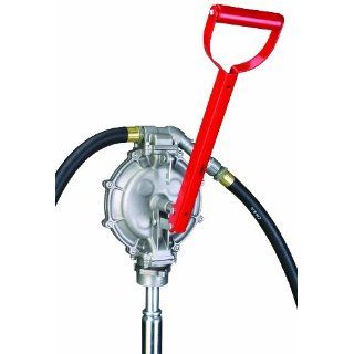 Action Pump DD 8 Hand Operated Drum Pump for Fuels, Double Diaphragm, Dispenses 1 Gallon per 5 Strokes, Fits 15 55 Gallon Drums